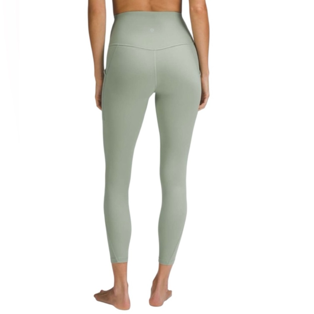 Lululemon Align High-Rise Pant with Pockets 25" in Palm Court Green Size 8 EUC
